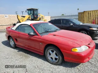 1994 Ford Mustang z VIN 1FALP45T8RF222210, wystawiony jako Copart lot #57105355 z przebiegiem 49 716 mil mil oraz Czysty tytuł • Clean title. Historia ofert i sprzedaży dostępna na DreamBid. Obrazek 4.
