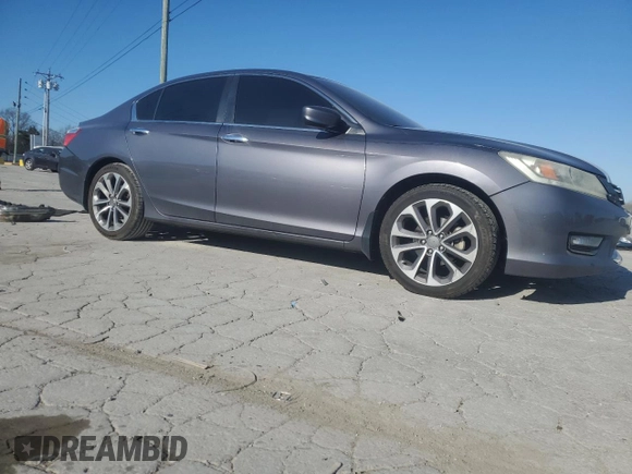2014 Honda Accord Sport with VIN 1HGCR2F52EA193398, listed as a Copart auction lot 50254415 with 194,848 mi miles and Clean Title. Bid and sale history available at DreamBid. Image 4.