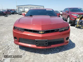 2014 Chevrolet Camaro LT with VIN 2G1FB1E32E9206715, listed as a Copart auction lot 51852915 with 36,392 mi miles and Salvage title. Bid and sale history available at DreamBid. Image 5.