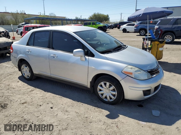 2011 Nissan Versa S with VIN 3N1BC1AP0BL410081, listed as a Copart auction lot 73737064 with 201,142 mi miles and Salvage title. Bid and sale history available at DreamBid. Image 4.