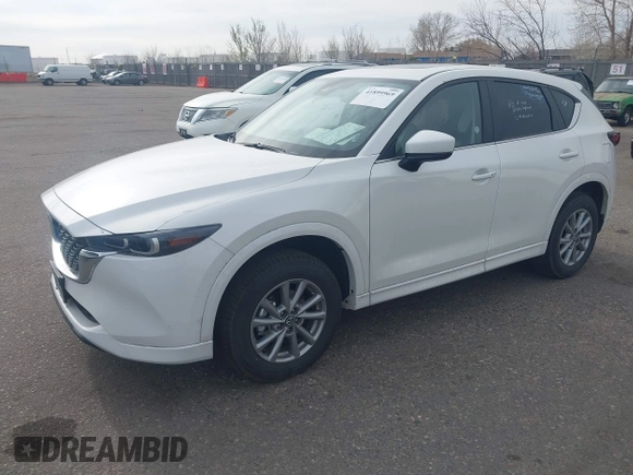 2025 Mazda CX-5 2.5 S Preferred Package with VIN JM3KFBCL5S0589890, listed as a IAAI auction lot 41899969 with 3,551 mi miles. Bid and sale history available at carsss.com. Image 17.