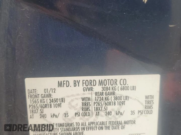 2012 Ford F-150 XL with VIN 1FTEW1CMXCKD28821, listed as a Copart auction lot 69767774 with 340,324 mi miles and Salvage Title. Bid and sale history available at carsss.com. Image 12.