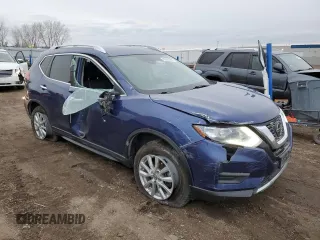2020 Nissan Rogue S with VIN KNMAT2MV8LP535974, listed as a Copart auction lot 85031984 with 121,811 mi miles and Salvage Title. Bid and sale history available at carsss.com. Image 4.