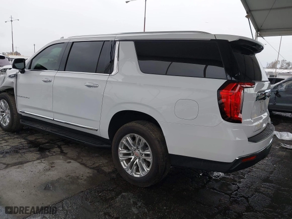 2022 GMC Yukon XL SLT with VIN 1GKS2GKD6NR328395, listed as a IAAI auction lot 41789208 with 24,797 mi miles. Bid and sale history available at carsss.com. Image 3.