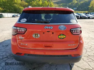 2019 Jeep Compass Sport с VIN 3C4NJDAB6KT724484, выставлен на аукционе Copart как лот 72231114 с пробегом 33 600 миль миль и Списание • Salvage title. История ставок и продаж доступна на DreamBid. Изображение 6.