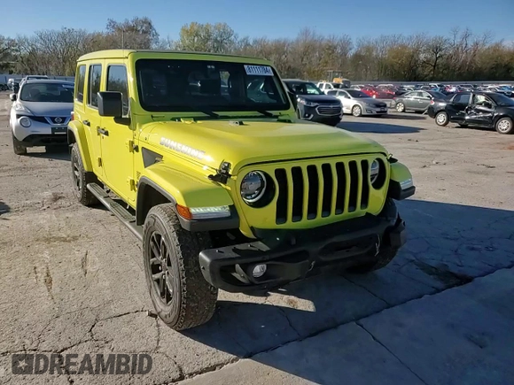 2023 Jeep Wrangler Sport with VIN 1C4HJXDN2PW562603, listed as a Copart auction lot 81111784 with 24,293 mi miles and Salvage Title. Bid and sale history available at DreamBid. Image 11.