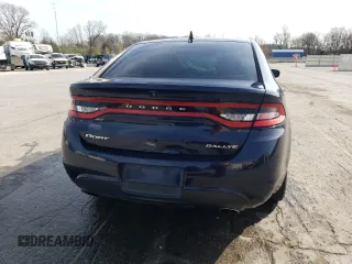 2015 Dodge Dart SXT with VIN 1C3CDFBB8FD141438, listed as a Copart auction lot 50572905 with Not Provided miles and Salvage Title. Bid and sale history available at DreamBid. Image 6.