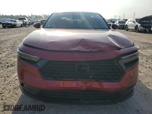 2023 Honda Accord LX with VIN 1HGCY1F25PA056817, listed as a Copart auction lot 55620625 with 40,484 mi miles and Salvage Title. Bid and sale history available at DreamBid. Image 5.