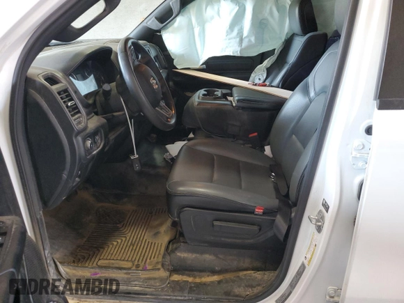 2021 Ram 1500 Tradesman with VIN 1C6RRFCG6MN671651, listed as a Copart auction lot 69068294 with 118,949 mi miles and Salvage title. Bid and sale history available at DreamBid. Image 7.