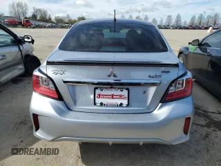 2023 Mitsubishi Mirage G4 ES with VIN ML32FUFJ1PHF00796, listed as a Copart auction lot 47142644 with 16,337 mi miles and Salvage Title. Bid and sale history available at carsss.com. Image 6.