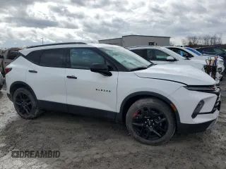 2024 Chevrolet Blazer LT with VIN 3GNKBHR45RS203471, listed as a Copart auction lot 51414145 with 4,462 mi miles and Salvage title. Bid and sale history available at DreamBid. Image 4.