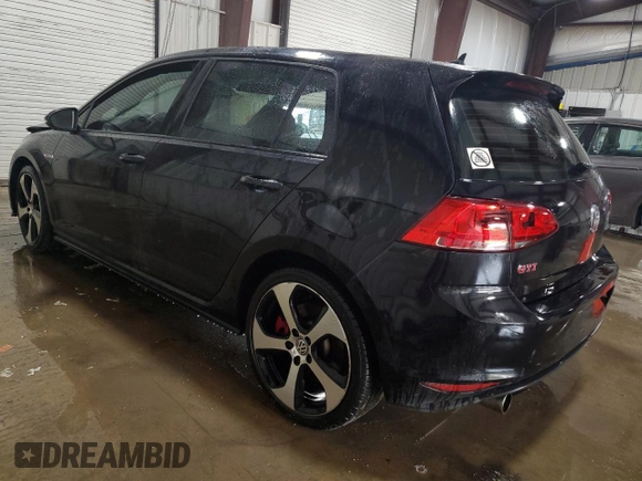 2016 Volkswagen Golf GTI Autobahn w/Performance Pkg with VIN 3VW447AU5GM023701, listed as a Copart auction lot 51243085 with 73,336 mi miles and Salvage Title. Bid and sale history available at carsss.com. Image 2.