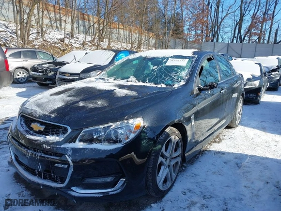 2017 Chevrolet SS with VIN 6G3F15RW5HL302117, listed as a IAAI auction lot 41394283 with 14,185 mi miles. Bid and sale history available at carsss.com. Image 6.