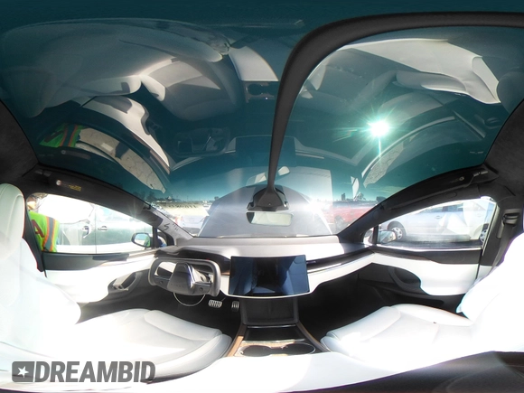 2023 Tesla Model X with VIN 7SAXCBE50PF378548, listed as a IAAI auction lot 41698357 with Not Provided miles and . Bid and sale history available at DreamBid. Image 20.