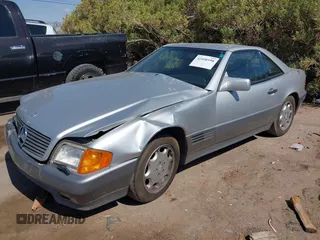 1994 Mercedes-Benz SL 5.0L with VIN WDBFA67E7RF099016, listed as a IAAI auction lot 42408198 with 174,574 mi miles and . Bid and sale history available at DreamBid. Image 2.