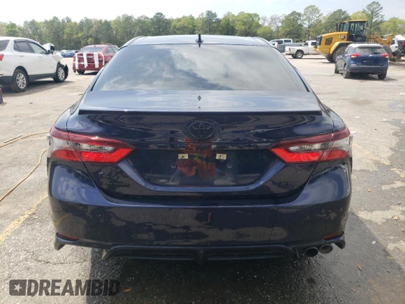 2022 Toyota Camry SE with VIN 4T1T11AK6NU672205, listed as a Copart auction lot 51483335 with 56,649 mi miles and Salvage Title. Bid and sale history available at carsss.com. Image 6.