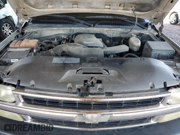 2005 Chevrolet Tahoe LS with VIN 1GNEC13V85R155366, listed as a Copart auction lot 60328405 with 421,272 mi miles and Salvage title. Bid and sale history available at DreamBid. Image 12.