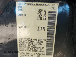 2014 Nissan Altima 2.5 with VIN 1N4AL3APXEC172654, listed as a Copart auction lot 48426485 with 190,036 mi miles and Salvage Title. Bid and sale history available at DreamBid. Image 12.