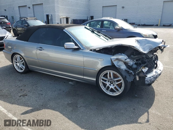 2004 BMW 3 Series 330Ci with VIN WBABW53414PL44756, listed as a Copart auction lot 59993145 with 105,596 mi miles and Salvage title. Bid and sale history available at DreamBid. Image 4.