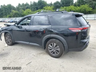 2023 Nissan Pathfinder SV with VIN 5N1DR3BA8PC267356, listed as a Copart auction lot 68191064 with 26,191 mi miles and Salvage Title. Bid and sale history available at carsss.com. Image 2.