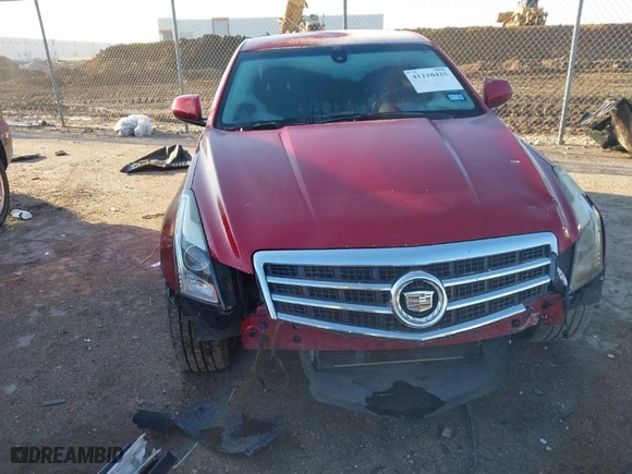 2013 Cadillac ATS with VIN 1G6AA5RX1D0126116, listed as a IAAI auction lot 41210425 with 187,168 mi miles. Bid and sale history available at carsss.com. Image 6.