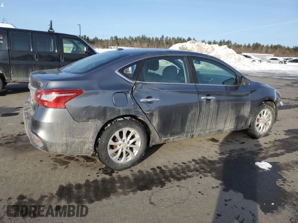 2019 Nissan Sentra S with VIN 3N1AB7AP6KY440691, listed as a Copart auction lot 44525355 with 70,059 mi miles and Salvage Title. Bid and sale history available at DreamBid. Image 3.