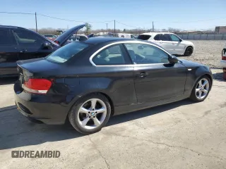 2009 BMW 1 Series 128i with VIN WBAUP93519VF48985, listed as a Copart auction lot 50715925 with 105,590 mi miles and Salvage title. Bid and sale history available at DreamBid. Image 3.