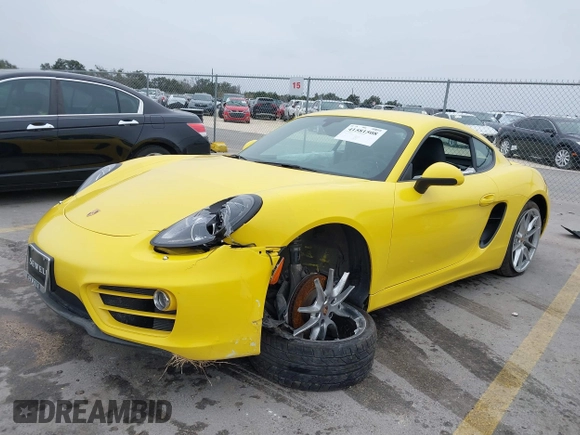 2014 Porsche Cayman with VIN WP0AA2A84EK172111, listed as a IAAI auction lot 41581508 with 91,509 mi miles and . Bid and sale history available at DreamBid. Image 17.