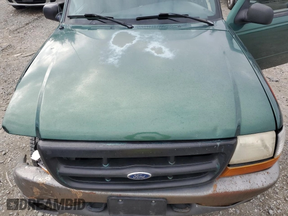 1999 Ford Ranger XL with VIN 1FTZR15V7XPB10634, listed as a Copart auction lot 49344085 with 200,995 mi miles and Salvage Title. Bid and sale history available at carsss.com. Image 11.