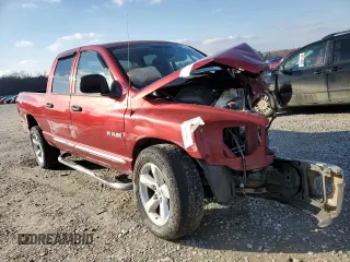 2008 Dodge 1500 SLT with VIN 1D7HA18N98J158239, listed as a Copart auction lot 45502435 with Not provided miles and Non repairable. Bid and sale history available at DreamBid. Image 4.