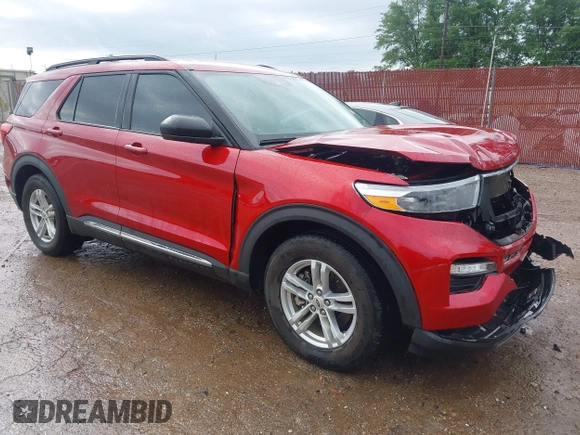 2020 Ford Explorer XLT with VIN 1FMSK7DH0LGA38895, listed as a IAAI auction lot 42159484 with 42,820 mi miles and . Bid and sale history available at DreamBid. Image 1.