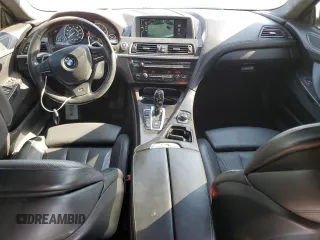 2013 BMW 6 Series 650i xDrive with VIN WBA6B4C59DD098525, listed as a Copart auction lot 67160694 with 52,413 mi miles and Salvage Title. Bid and sale history available at carsss.com. Image 8.