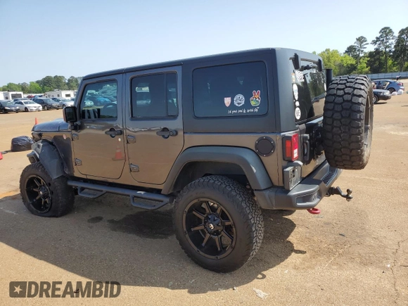 2016 Jeep Wrangler Unlimited Rubicon with VIN 1C4HJWFG8GL235746, listed as a Copart auction lot 51219135 with 79,612 mi miles and Salvage Title. Bid and sale history available at carsss.com. Image 2.
