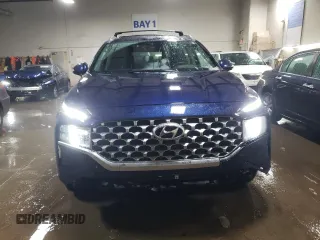 2022 Hyundai Santa Fe XRT with VIN 5NMS6DAJ8NH401602, listed as a Copart auction lot 43572275 with 44,982 mi miles and Salvage Title. Bid and sale history available at carsss.com. Image 5.