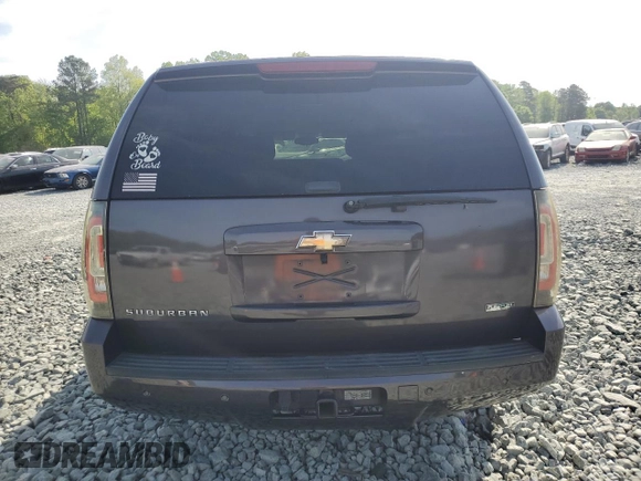 2010 Chevrolet Suburban LT with VIN 1GNUCJE03AR196074, listed as a Copart auction lot 53870425 with 265,793 mi miles and Salvage Title. Bid and sale history available at DreamBid. Image 6.