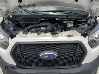 2023 Ford Transit Cargo with VIN 1FTBR1Y80PKA68280, listed as a Copart auction lot 60612605 with 39,016 mi miles and Salvage title. Bid and sale history available at DreamBid. Image 12.