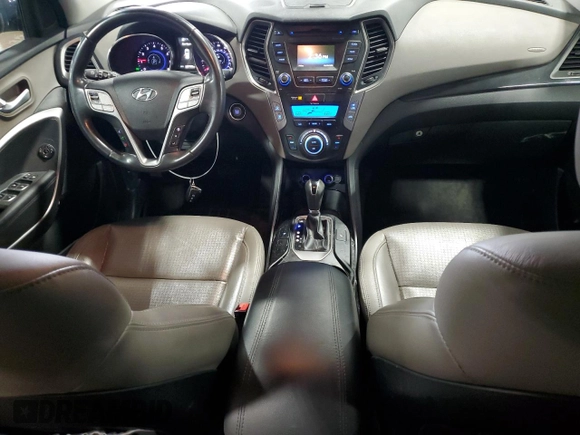 2016 Hyundai Santa Fe z VIN 5XYZUDLB7GG356126, wystawiony jako Copart lot #55245435 z przebiegiem 167 770 mil mil oraz Szkoda całkowita • Salvage title. Historia ofert i sprzedaży dostępna na DreamBid. Obrazek 8.
