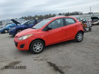 2011 Mazda 2 Sport with VIN JM1DE1HZ8B0128484, listed as a Copart auction lot 52756635 with 143,691 mi miles and Salvage Title. Bid and sale history available at carsss.com. Image 1.