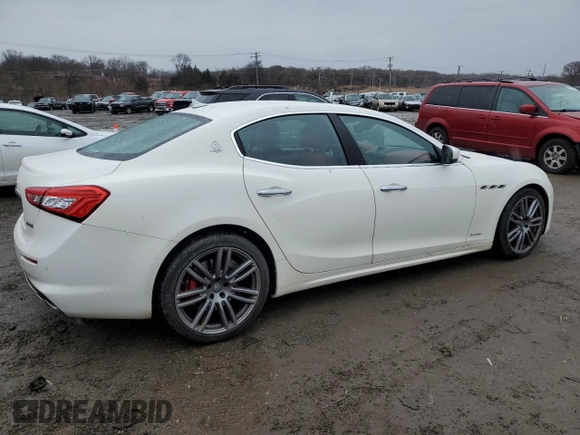 2018 Maserati Ghibli S Q4 GranLusso with VIN ZAM57YTL2J1292506, listed as a Copart auction lot 39172313 with 28,525 mi miles. Bid and sale history available at carsss.com. Image 3.