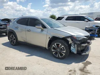2022 Lexus UX 200 with VIN JTHX3JBH7N2054100, listed as a Copart auction lot 56495695 with 70,979 mi miles and Salvage title. Bid and sale history available at DreamBid. Image 4.