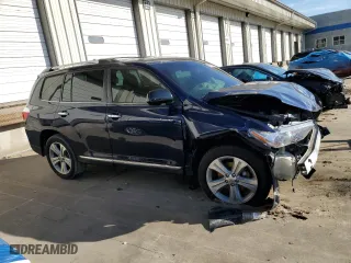 2012 Toyota Highlander Limited with VIN 5TDYK3EH1CS056463, listed as a Copart auction lot 49408945 with 222,779 mi miles and Salvage Title. Bid and sale history available at carsss.com. Image 4.