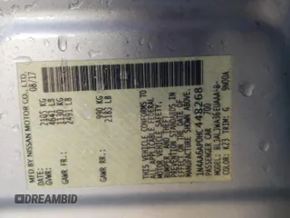 2017 Nissan Maxima SL z VIN 1N4AA6AP0HC448268, wystawiony jako Copart lot #84264924 z przebiegiem 164 350 mil mil oraz Szkoda całkowita • Salvage title. Historia ofert i sprzedaży dostępna na DreamBid. Obrazek 12.
