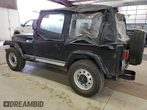 1993 Jeep Wrangler S with VIN 1J4FY19P9PP227563, listed as a Copart auction lot 60095405 with 166,851 mi miles and Clean title. Bid and sale history available at DreamBid. Image 2.