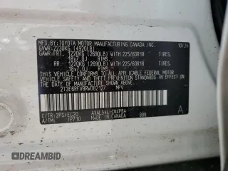 2024 Toyota RAV4 Hybrid XSE with VIN 2T3E6RFV8RW082127, listed as a Copart auction lot 49457035 with 5,544 mi miles and Salvage Title. Bid and sale history available at DreamBid. Image 13.