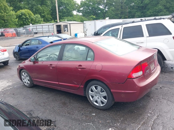 2008 Honda Civic LX z VIN 1HGFA16518L058985, wystawiony jako IAAI lot #42209026 z przebiegiem 140 395 mil mil oraz . Historia ofert i sprzedaży dostępna na DreamBid. Obrazek 14.