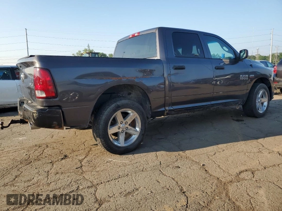 2015 Ram 1500 Express with VIN 1C6RR7KT9FS586344, listed as a Copart auction lot 64035995 with 185,834 mi miles and Clean title. Bid and sale history available at DreamBid. Image 3.