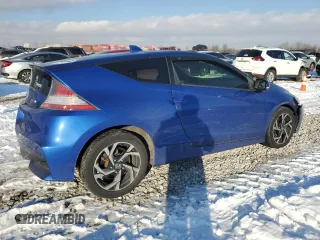 2016 Honda CR-Z LX with VIN JHMZF1D46GS000641, listed as a Copart auction lot 86159654 with 118,309 mi miles and Salvage Title. Bid and sale history available at carsss.com. Image 3.