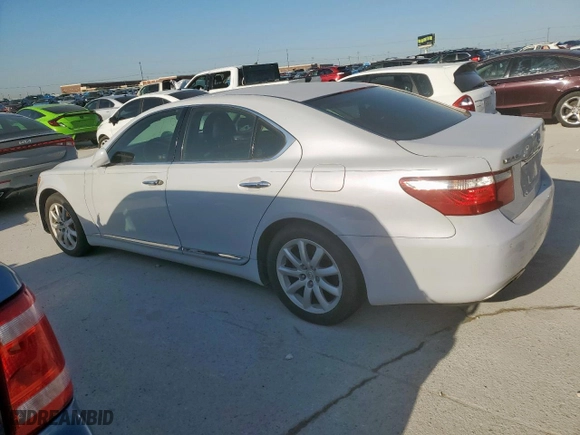 2008 Lexus LS 460 with VIN JTHBL46F885065484, listed as a Copart auction lot 52650595 with 143,861 mi miles and Clean Title. Bid and sale history available at carsss.com. Image 2.