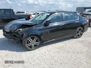 2017 Honda Accord Sedan Sport with VIN 1HGCR2F54HA202042, listed as a Copart auction lot 48069635 with 74,822 mi miles and Clean Title. Bid and sale history available at carsss.com. Image 1.