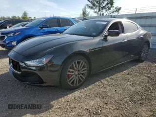 2016 Maserati Ghibli with VIN ZAM57XSAXG1189742, listed as a Copart auction lot 50397213 with 59,715 mi miles. Bid and sale history available at carsss.com. Image 1.